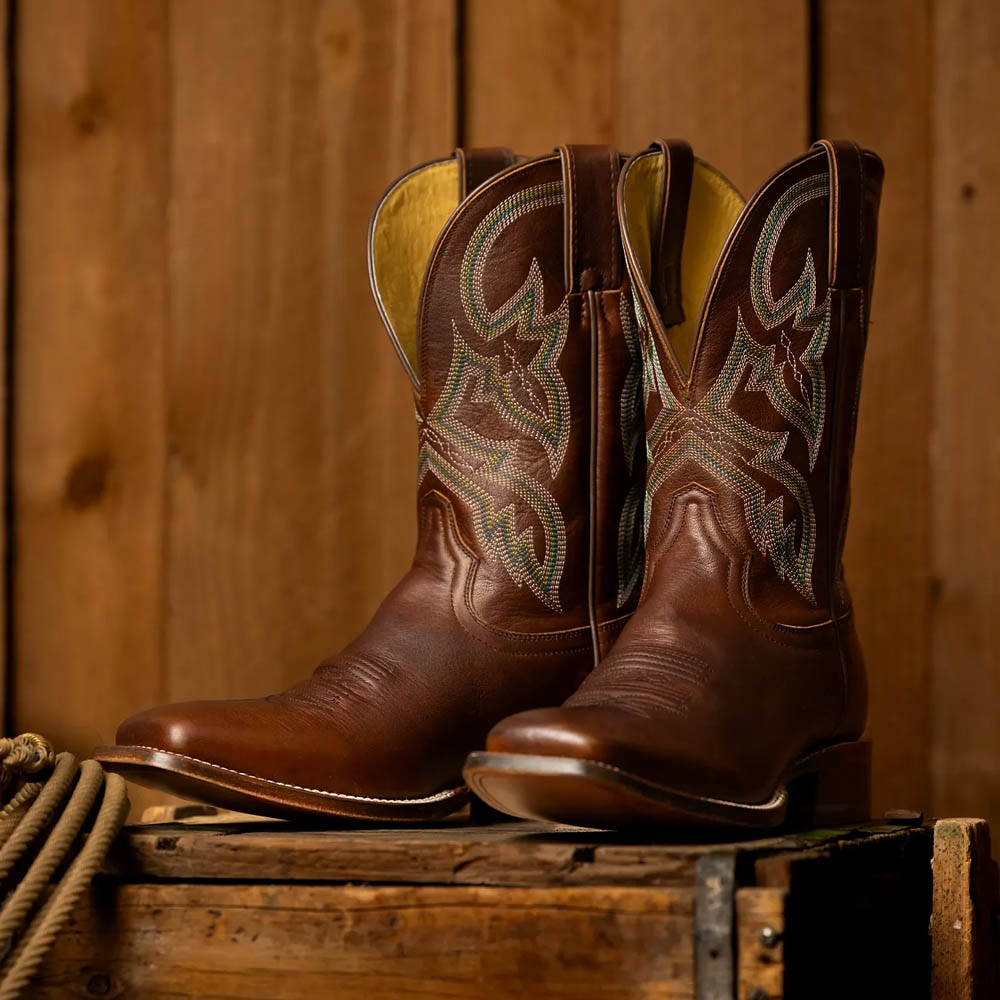 Featured Styles: Men’s Wray 11 inch Western Boot in brown. Shop Wray 11 inch Western Boot.